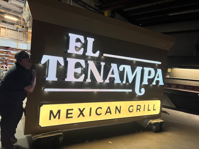 custom wholesale signage cabinets