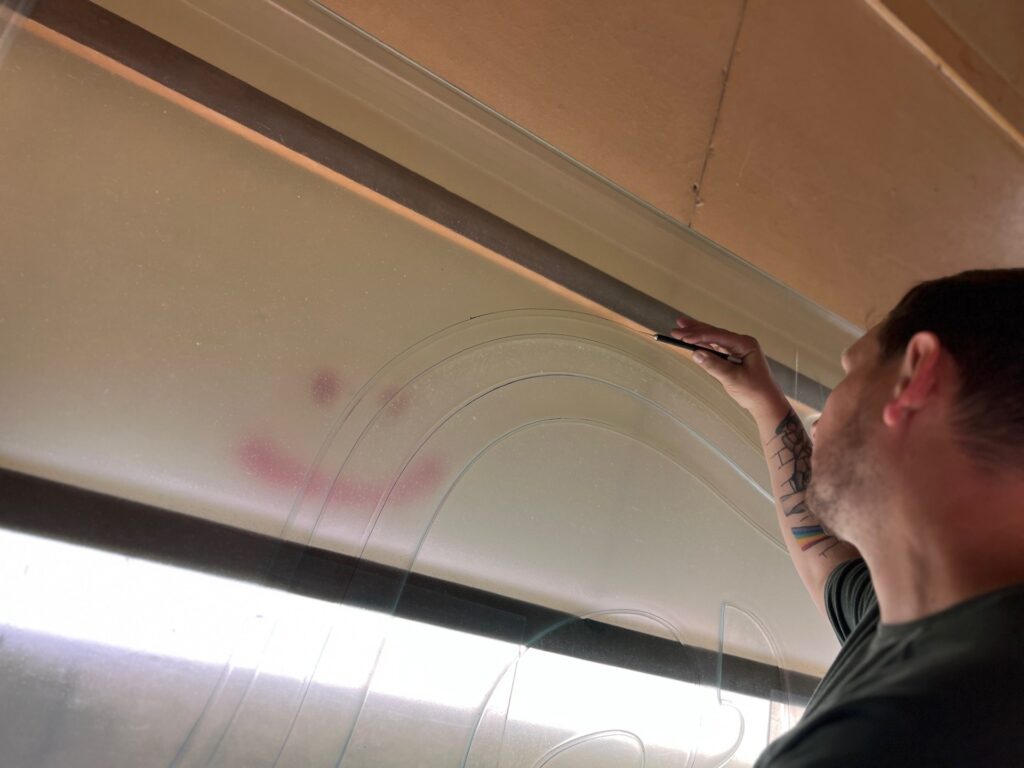 hand painted sign faces for superior detail